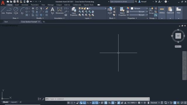 How to Draw Road Cross Section in AutoCAD смотреть онлайн