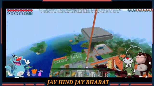 #70 | Minecraft | Happy Independence Day | With Oggy And Jack | 🇮🇳🇮🇳 Minecraft Pe | In Hindi | 🇮🇳🇮🇳 смотреть онлайн