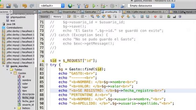 6). EJEMPLO APP ANDROID + PHP + MYSQL (Probar CRUD: CON DOS TABLAS RELACIONADAS PARTE2) смотреть онлайн