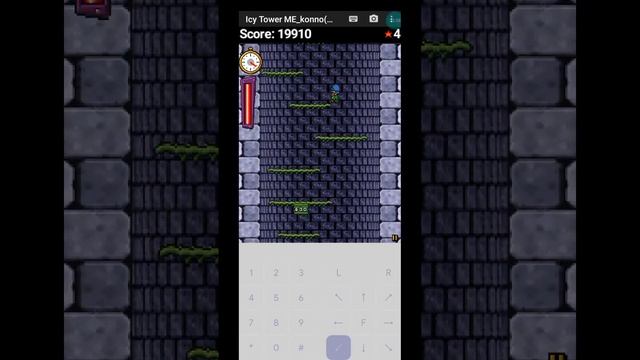 Icy Tower Me Gameplay On J2ME Loader On Android смотреть онлайн