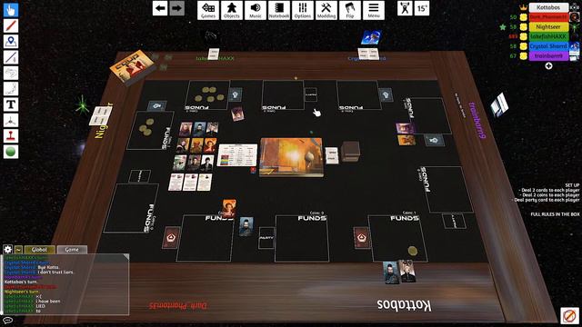Tabletop Simulator: COUP - Community Game Night - 03/21/22 смотреть онлайн