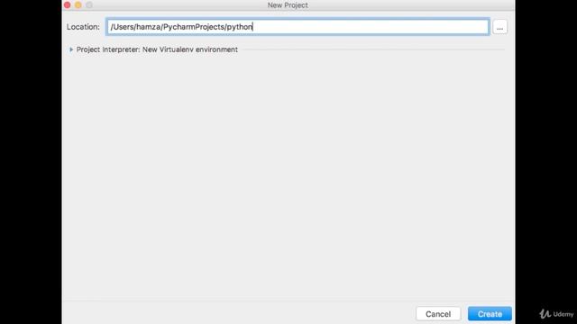1.2 PyCharm launch and creating project смотреть онлайн
