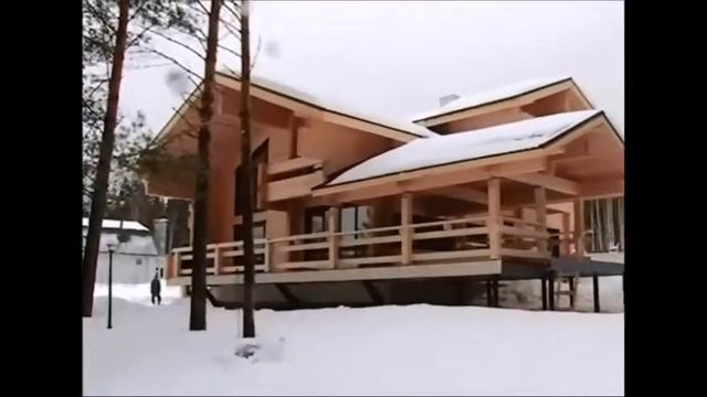 Дом из клееного бруса Корвет-2 смотреть онлайн