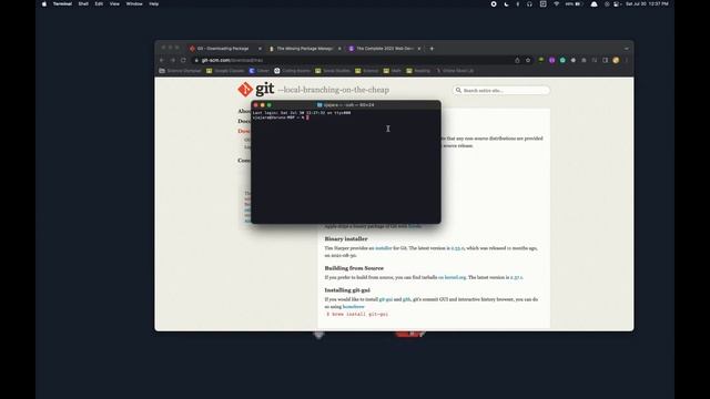 How to install git on macOS смотреть онлайн