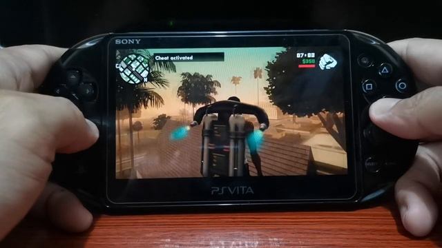 How to input cheat codes on GTA San Andreas port on PSVITA смотреть онлайн