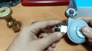 Редуктор пропановый с манометром