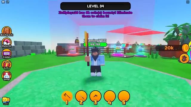 LUCKY BLOCKS BATTLEGROUNDS in ROBLOX смотреть онлайн