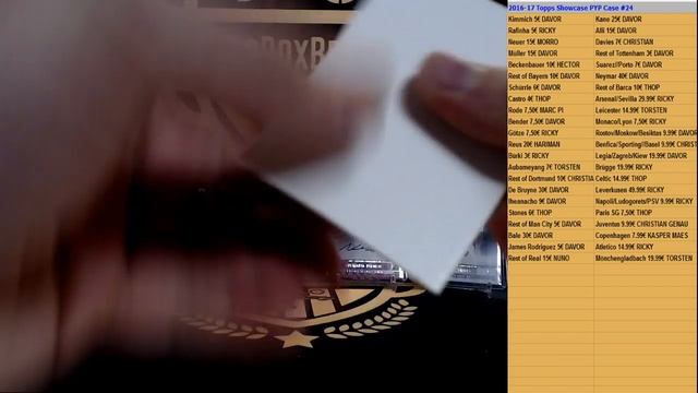 2016-17 Topps CL Showcase PYP/PYT Case Break #24 смотреть онлайн