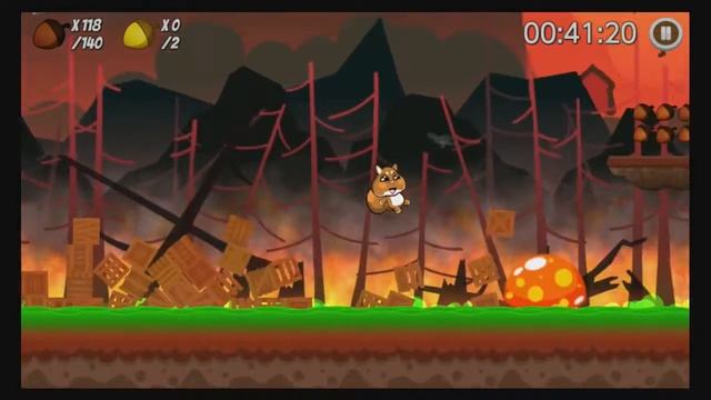 Let's Go Nuts - Burnt Forest Levels 1 to 10 (Nintendo Switch) смотреть онлайн