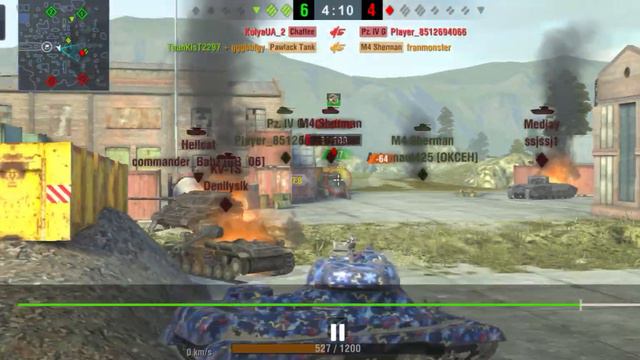|World Of Tanks Blitz |10.8 Güncellemesiyle|Pawlack Tank Kollektör Yani Gold Tank Oldu| смотреть онлайн
