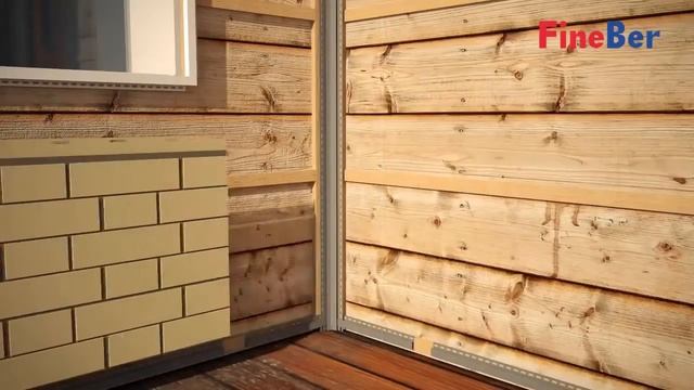 Видеоинструкция по монтажу фасадных панелей Fineber смотреть онлайн