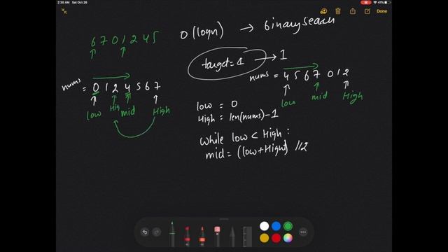 Search in Rotated Sorted Array python| Search in Rotated Sorted Array leetcode | day 19 смотреть онлайн