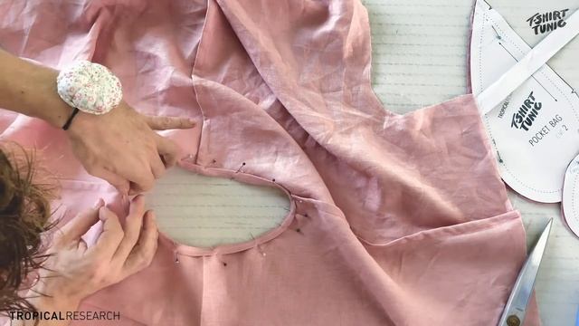 how to sew an easy linen shift dress - for beginners - the t-shirt tunic sewing pattern смотреть онлайн