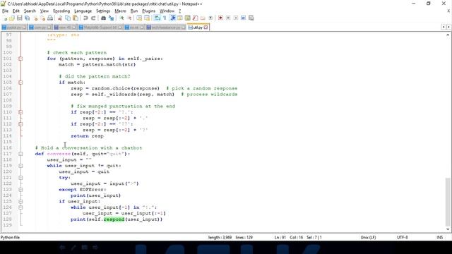 Build your Chatbot in 10 lines of code with NLTK module of Python смотреть онлайн