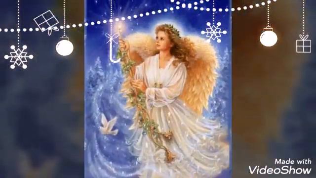 ПОЗДРАВЛЕНИЕ С РОЖДЕСТВОМ!#красивоепоздравлениесрождеством#песнярождество# смотреть онлайн
