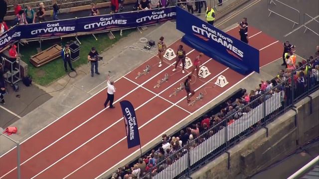 150m Women's - Great North City Games Newcastle 2016 FULL HD смотреть онлайн
