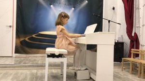 Юлия Челова 6 лет. Армянская народная песня «Ночь» класс Фортепиано Преподаватель Шульга В.Т.