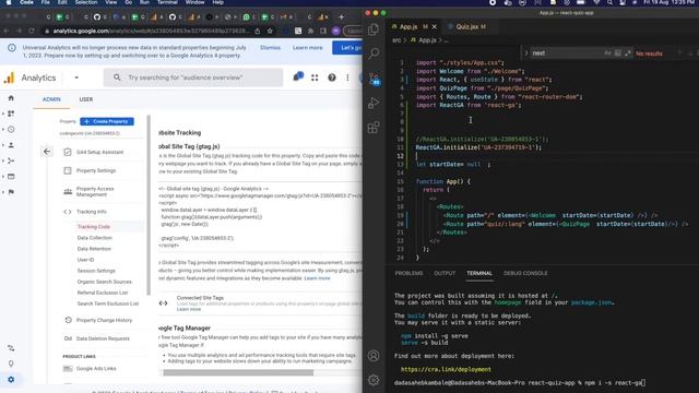 Track all events on your react website using Google analytics | react | google analytics смотреть онлайн