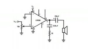 усилитель   на  микросхеме  lm386