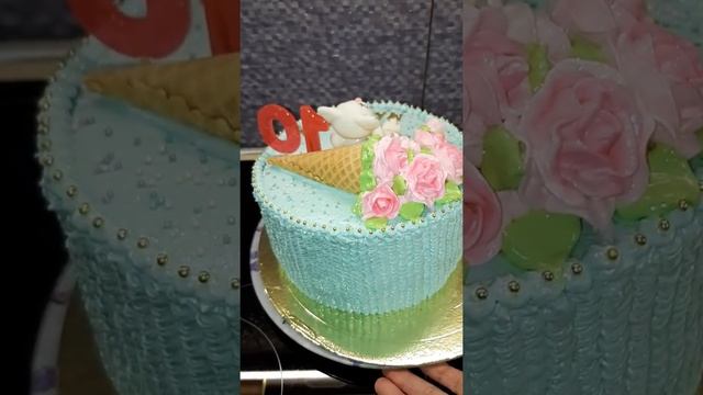Торт на юбилей для девочки. смотреть онлайн