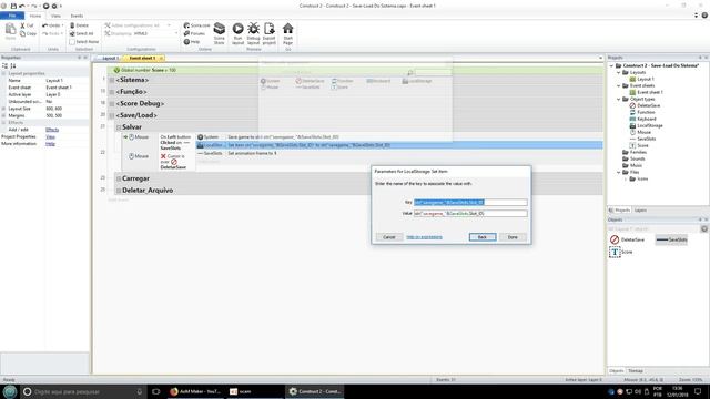 Construct 2 - Save-Load Do Sistema смотреть онлайн