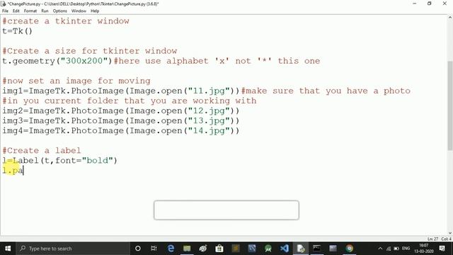 Automatically Change Image In Tkinter(Python) смотреть онлайн
