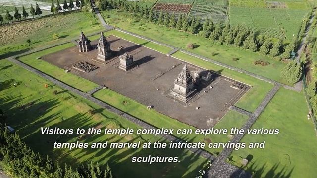 Prambanan, a stunning Hindu temple complex located in Sleman, Central Java смотреть онлайн