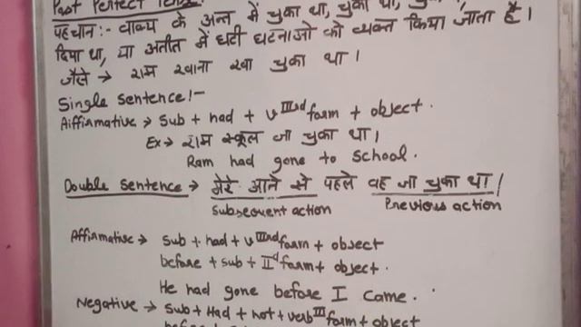# TENSE# part 7 of 12.....( past perfect tense) смотреть онлайн