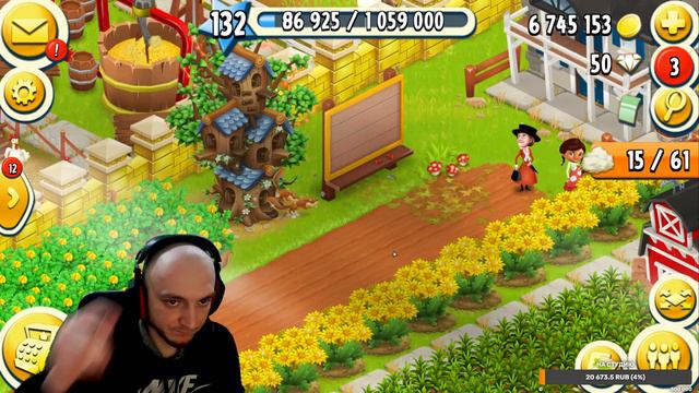 Hay Day 132 Ур смотреть онлайн