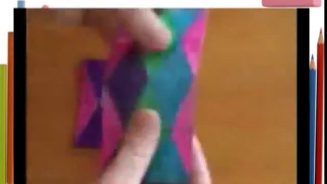 как сделать из бумаги игрушку , делаем интресную игрушку из бумаги смотреть онлайн