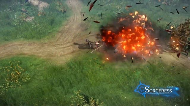 Lost Ark MMORPG: New Mage Class Sorceress/Elementalist Costumes/Avatars & Skills Gameplay Trailer смотреть онлайн