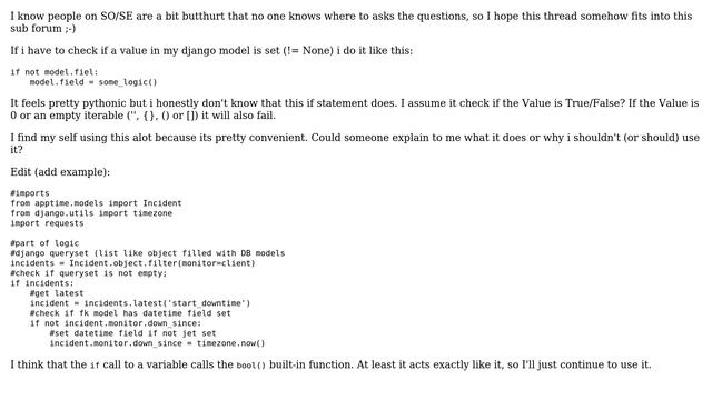 Python IF statement without comparison operators смотреть онлайн