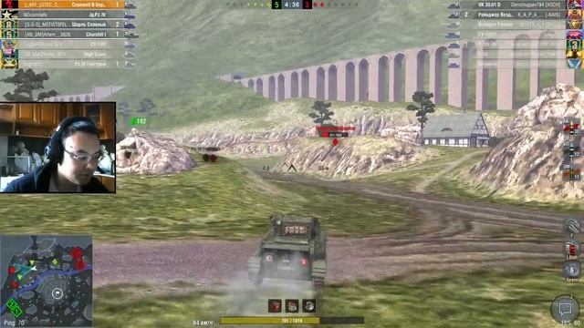 Свежий ОБЗОР на Cromwell B - Стоит ли покупать? / WoT Blitz / Вот Блиц / Кромвель Б