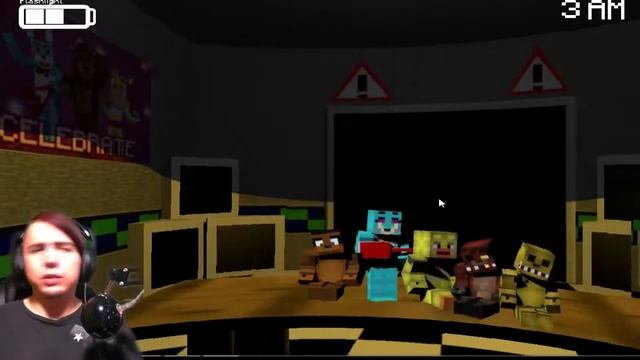 ОБЗОР | Five Nights at Minecraft смотреть онлайн