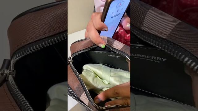 Обзор сумки Burberry. В конце цена. смотреть онлайн