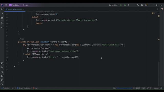 LetsGrowMore Task 5: Text Editor in Java ✨ #code #java #developer #internship смотреть онлайн