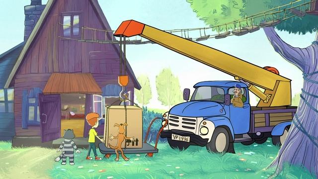 Новое Простоквашино – 23 серия — Счастливый рубль — Союзмультфильм HD