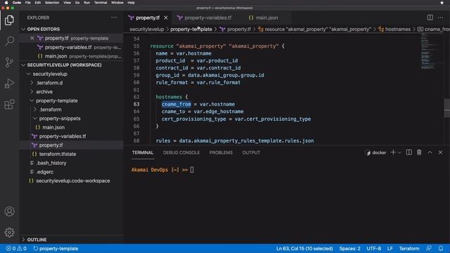 Akamai Terraform Provider | Getting Started with the Akamai Property Template смотреть онлайн