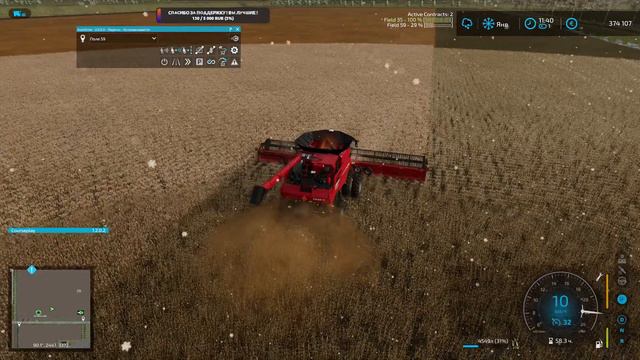 NF Marsch FS22 январь, второй год / Farming Simulator 22 смотреть онлайн