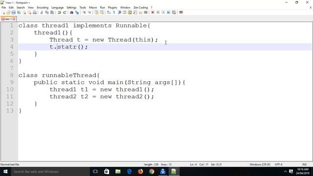 Thread using runnable interface in java hindi 37 смотреть онлайн