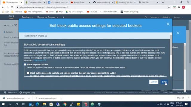 Cloudwatch Installation via Ansible Tower смотреть онлайн