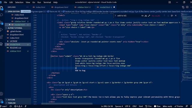 Alpine.Js - Ep4 Modals смотреть онлайн