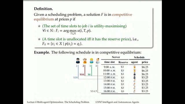 Multiagent Systems Lecture 4 The Scheduling Problem смотреть онлайн