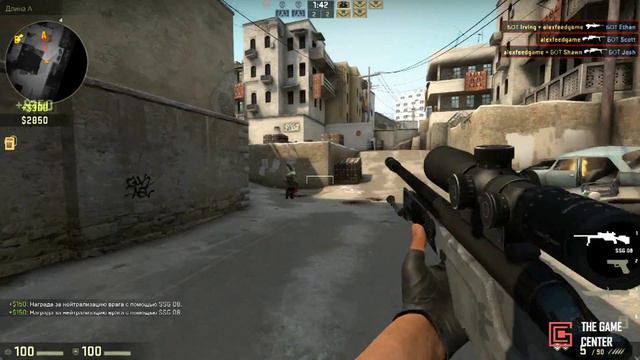Как стрелять из AWP без прицела в CS:GO смотреть онлайн