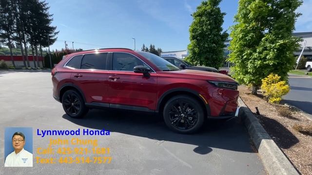 2023 CR V HYBRID SPORT TOURING RADIANT RED смотреть онлайн