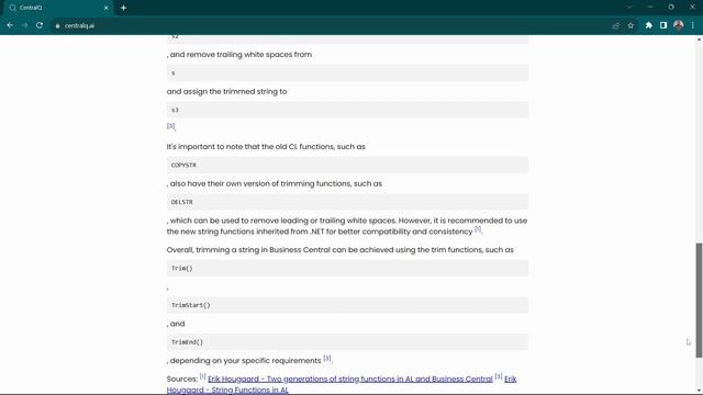 Leverage the search engine (Chat GPT) for Business Central to get better results. (centralq.ai) смотреть онлайн