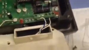 Сброс пароля на домофоне Cyfral CCD-2094.1