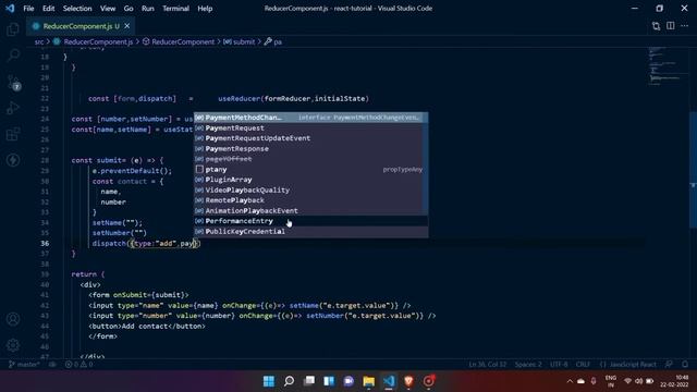 Form Handling with useReducer | Malayalam video смотреть онлайн