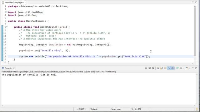 Introduction to Java HashMaps смотреть онлайн