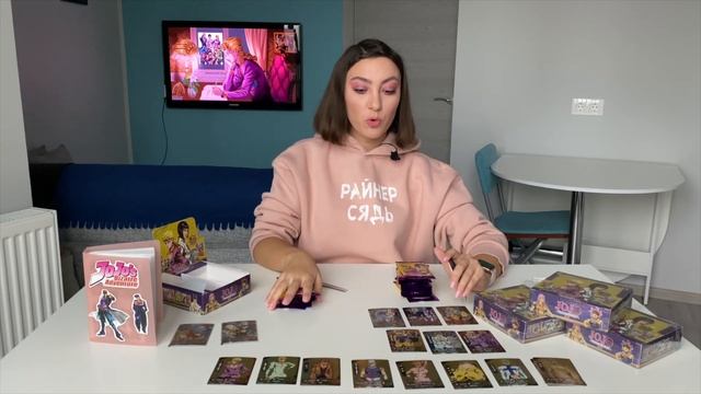 Карточки ДжоДжо Золотой Ветер | Распаковка коллекционных карт JoJo's Bizarre Adventure смотреть онлайн